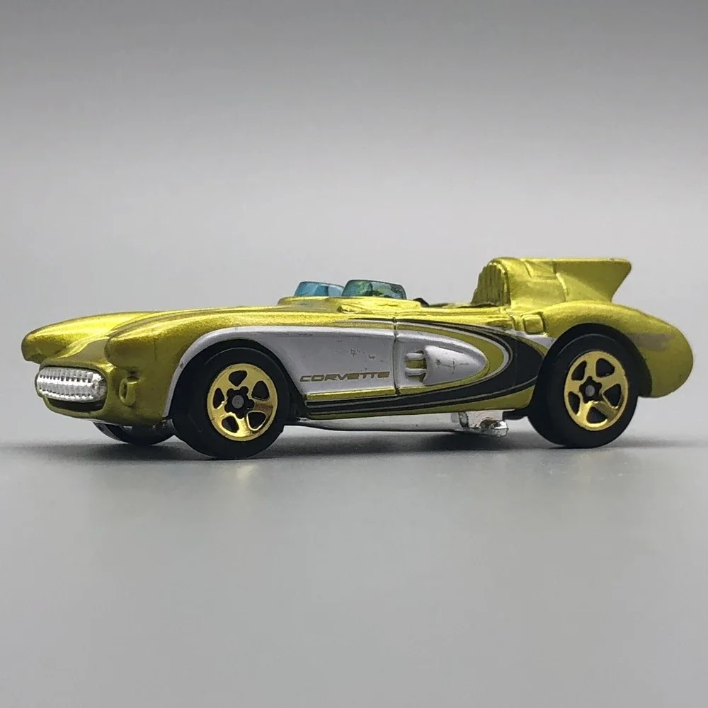 Hot Wheels  Chevrolet Chevy‎ Corvette SR-2 SR2 Diecast Car Acid Green 1/64 Scale